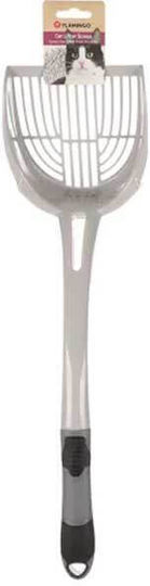 Flamingo Sahara Gray Scoop Cat Toilet 49cm 1pcs