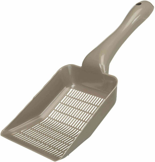 Trixie Gray Scoop Cat Toilet 1pcs Cat Toilet Scoop with Thin Mesh for Clumping Litter Extra Large