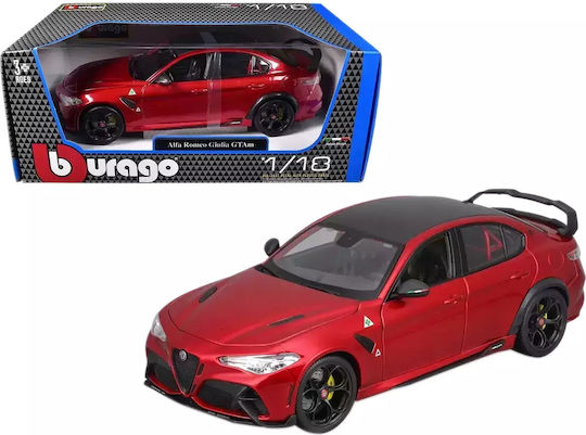 Bburago Μοντέλο Μεταλλικό Alfa Romeo Giulia GTAM 2020 1/18 Rosso GTA - Red Met