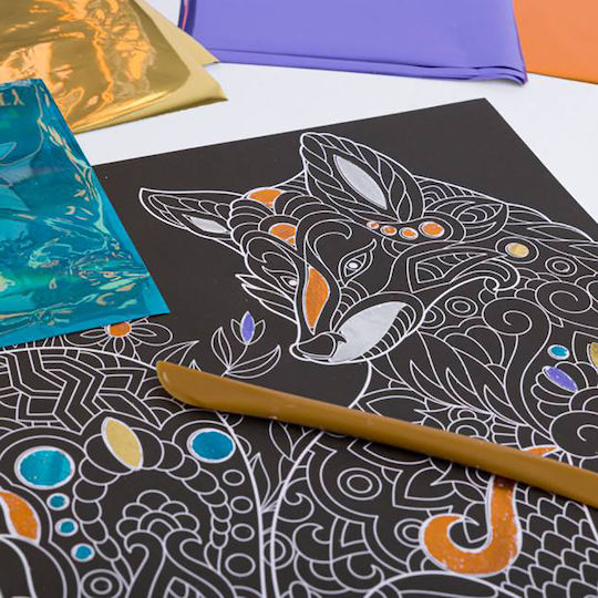 Colouring Book Foil Art