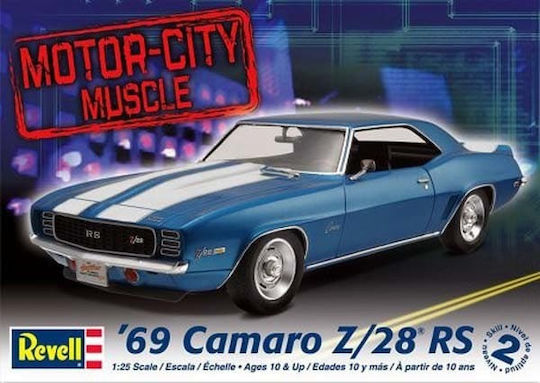 Revell Camaro Z/28 RS Φιγούρα Μοντελισμού Μπλε 113 Κομματιών σε Κλίμακα 1:25 18.7εκ.
