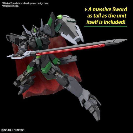Bandai Spirits Mobile Suit Gundam Modeling Figure Black in Scale 1:144