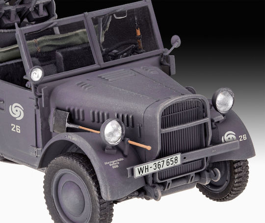 Revell Modeling Figure Car 254 Pieces in Scale 1:35