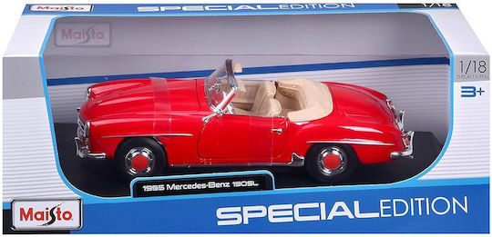 Maisto Mercedes-Benz Modellfigur Auto Weiß im Maßstab 1:18