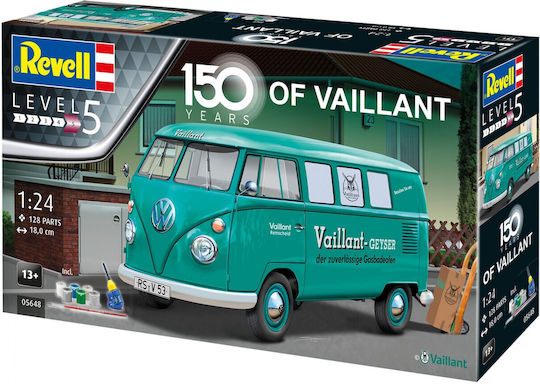 Revell 150th Anniversary Gift Set Of Vaillant Φιγούρα Μοντελισμού Αυτοκίνητο σε Κλίμακα 1:24 με Κόλλα και Χρώματα 564.8εκ.