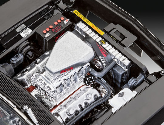 Revell Fast Φιγούρα Μοντελισμού Μαύρη σε Κλίμακα 1:25 με Κόλλα και Χρώματα