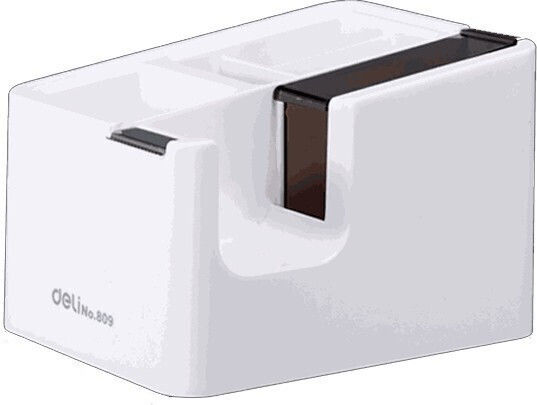 Deli Dispenser without Tape 19mm x 33m 1pcs White