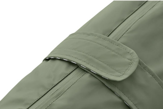Hunter Green Dog Coat with 35cm Back Length