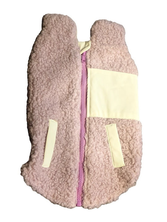 Ohana Haine pentru câini Roz cu Lungimea Spateului 40 cm