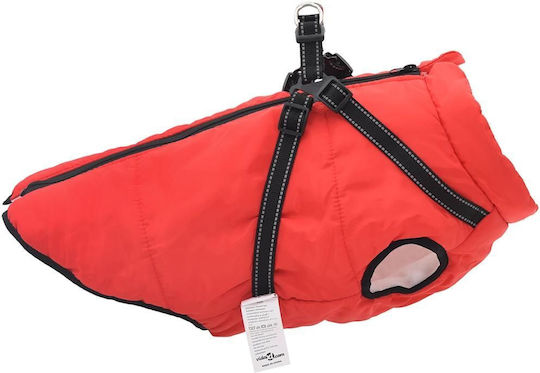 vidaXL Red Dog Coat