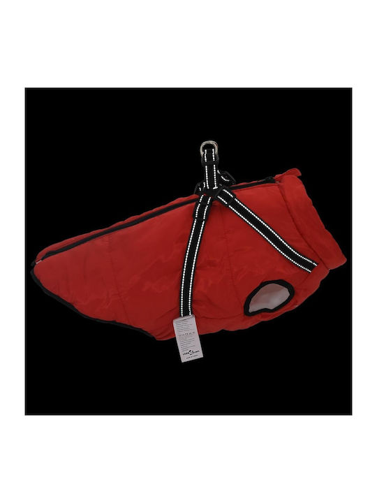 vidaXL Red Dog Coat