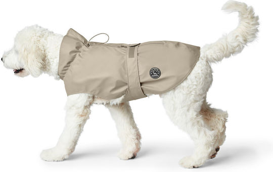 Hunter Brown Waterproof Dog Coat with 30cm Back Length