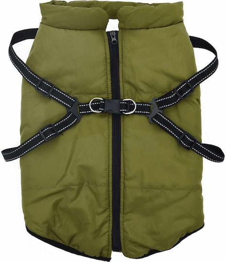 vidaXL Green Dog Coat
