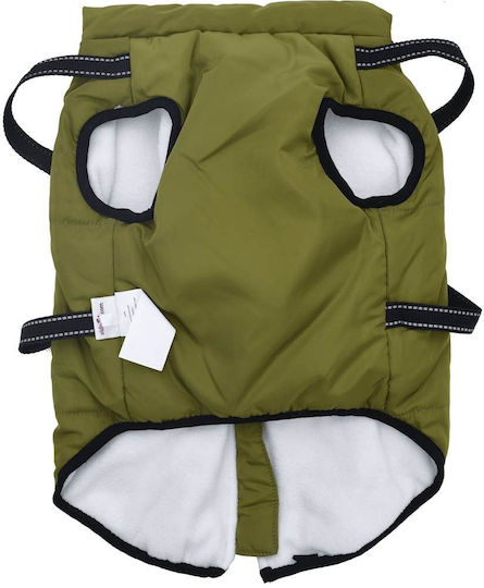 vidaXL Green Dog Coat
