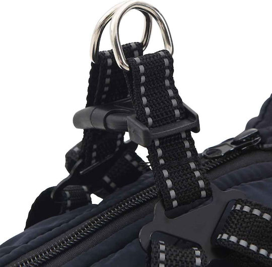 vidaXL Black Dog Coat