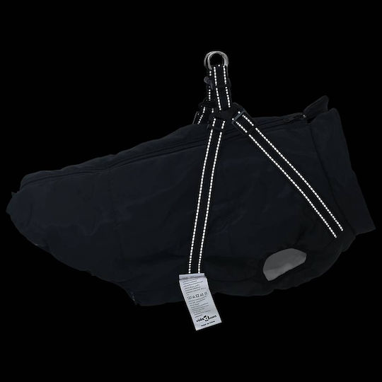 vidaXL Black Dog Coat