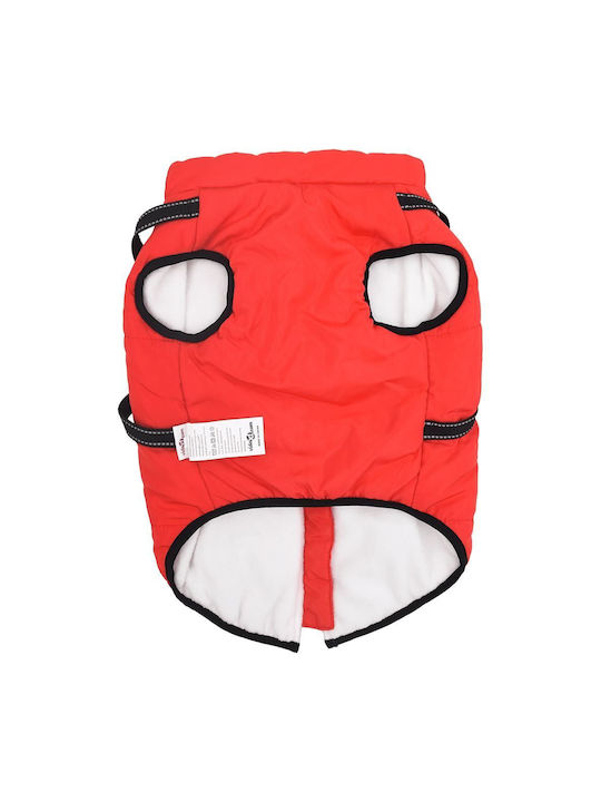 vidaXL Hundemantel Rot