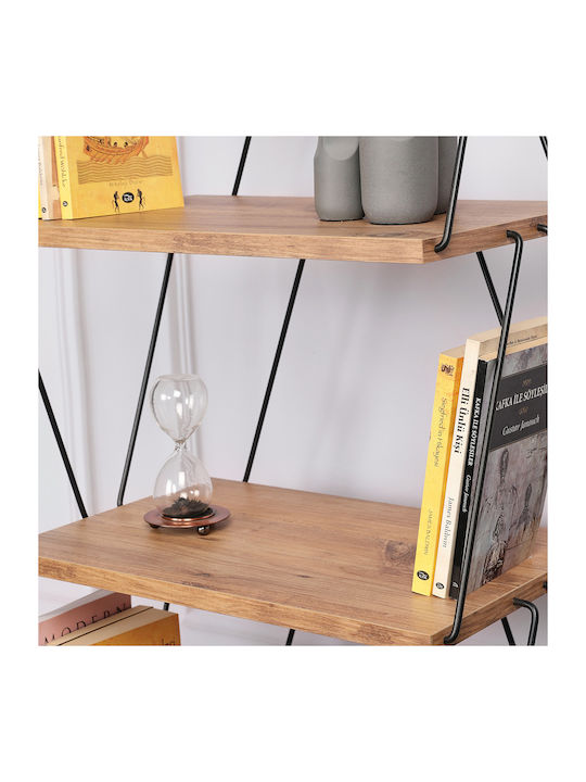 Βιβλιοθήκη Balaban Pine 46x30x165εκ.