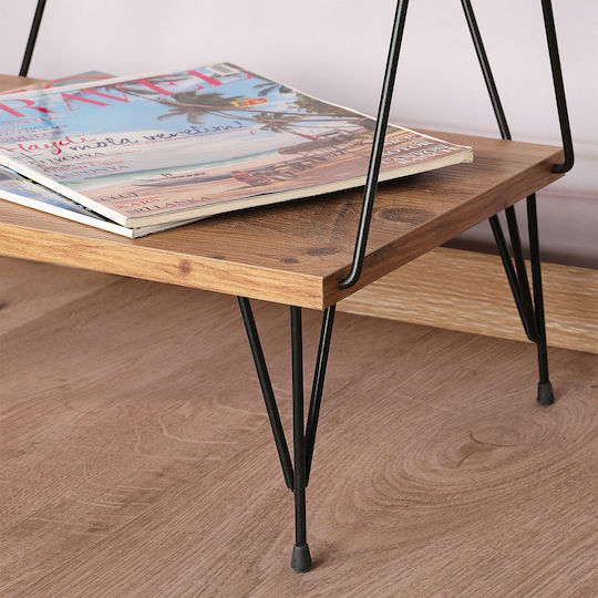 Βιβλιοθήκη Balaban Pine 46x30x165εκ.