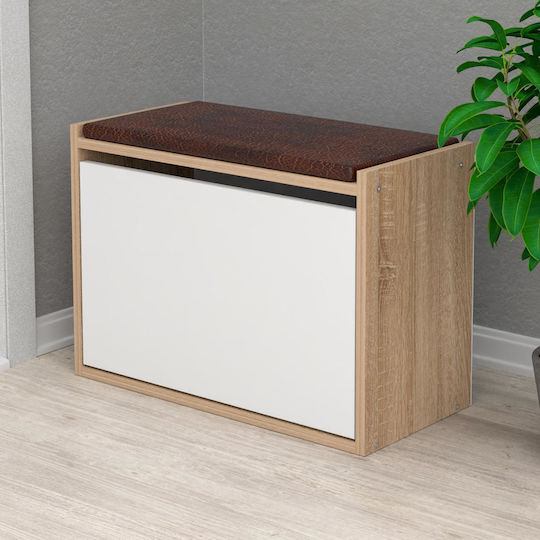 Ξύλινη Vidal 60x30x45cm HM18190.01 Ξύλινη Vidal 60x30x45cm HM18190.01