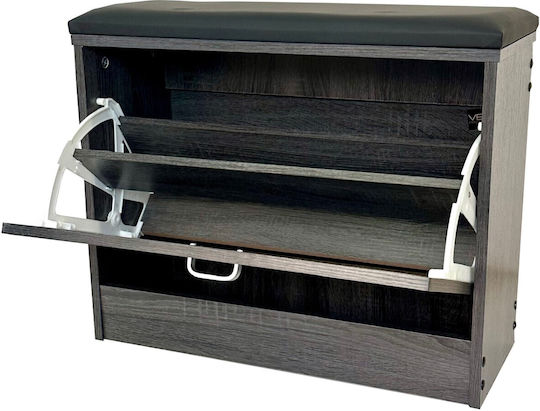 Holz Schuhschrank 60x24x49cm