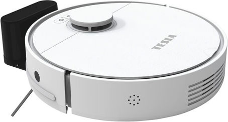 Tesla Electronics RoboStar iQ550 Robot Vacuum Cleaner with Laser Mapping and 2000Pa Suction Power White