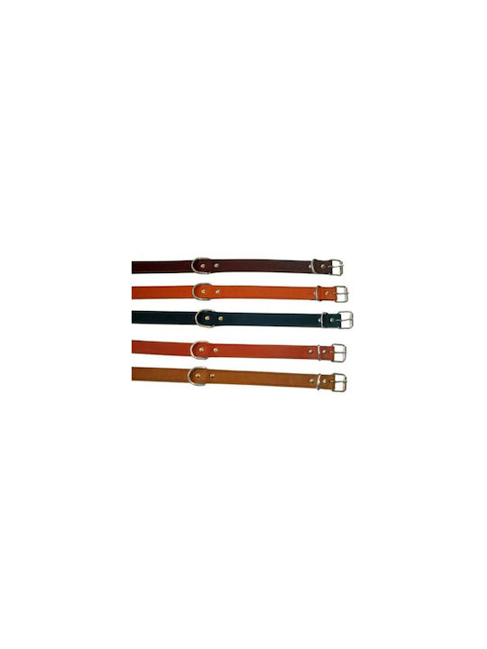 Pet Camelot 4135 Leather Dog Collar in Blue Color 25mm x 55cm