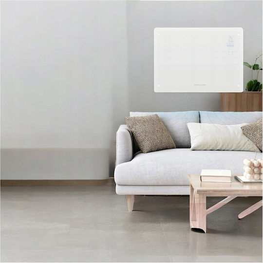 ProfiCare Convectoare pardoseală 3118W cu Termostat Electronic 64x8cm Alb