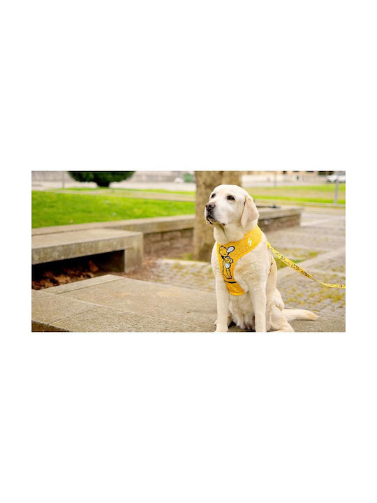 Dashi Dog Harness Vest Neo Yellow Small