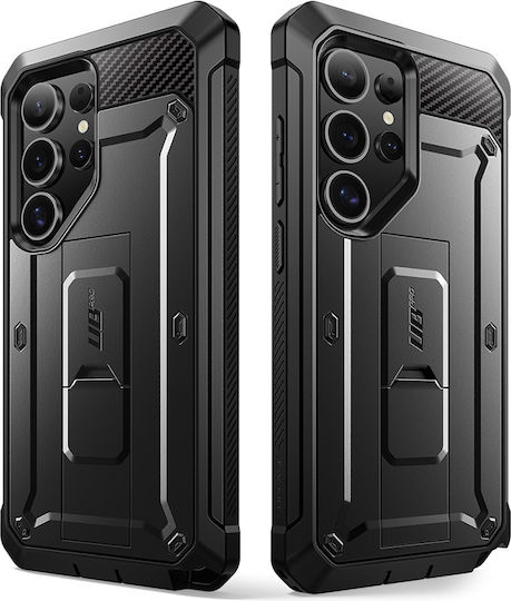 Supcase Unicorn Beetle Pro 360 Full Cover Tempered Glass Μαύρο (Galaxy S25 Ultra)