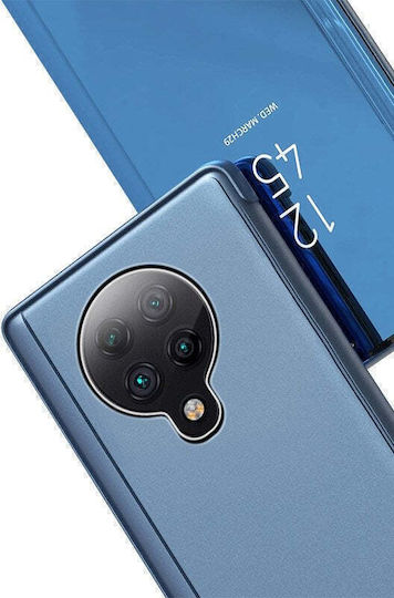 Hurtel Clear View Book Πλαστικό Ασημί (Poco F2 Pro)