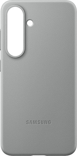 Samsung Back Cover Δερμάτινο Γκρι (Galaxy S25+)