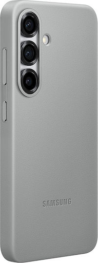Samsung Back Cover Δερμάτινο Γκρι (Galaxy S25+)