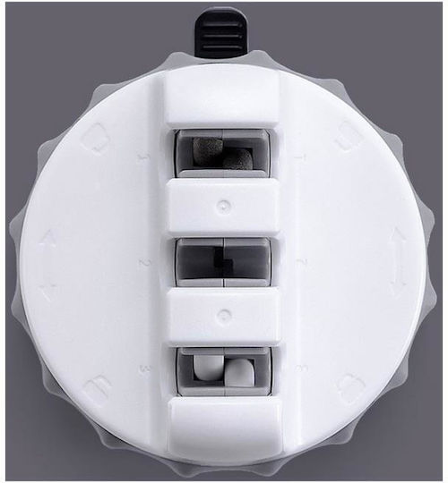 Huohou Handheld Knife Sharpener with 3 Levels 7.3x7.3x6.1cm