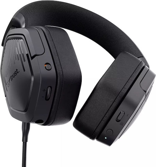 Trust GXT 493 Carus Wireless Over Ear Gaming Headset with 3.5mm Bluetooth USB Connectivity for Nintendo Switch PC PS4 PS5