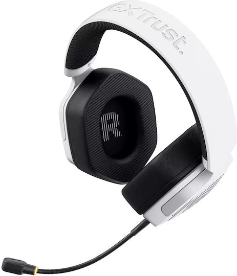 Trust GXT493 Ασύρματο Over Ear Gaming Headset με σύνδεση 3.5mm / Bluetooth / USB Λευκό for Nintendo Switch / PC / PS4 / PS5