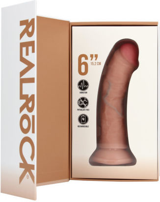 Shots Realistisch Vibrator 15.5cm Fleisch