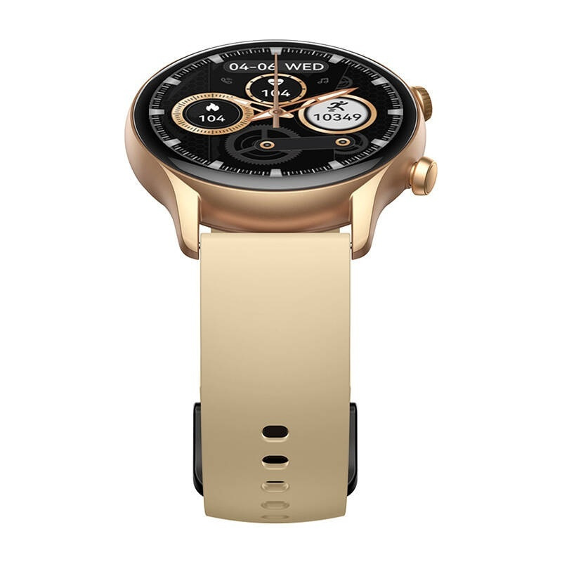 Zeblaze Btalk 3 Plus 46mm Smartwatch με Παλμογράφο (Χρυσό)