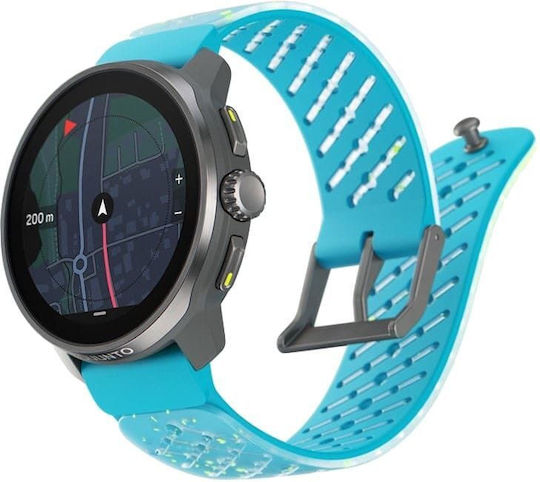 Suunto Race S Titanium 45mm Waterproof Smartwatch with Heart Rate Monitor (Courtney)