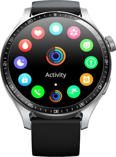 Joyroom JR-FC2 Pro Classic Series 48mm Smartwatch (Moonlight Silver)