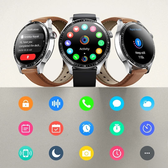 Joyroom JR-FC2 Pro Classic Series 48mm Smartwatch (Moonlight Silver)