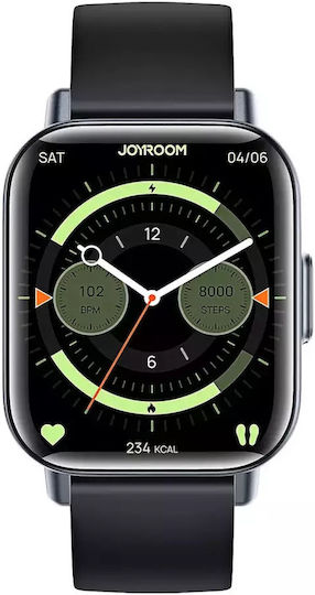 Joyroom JR-FT3S Smartwatch με Παλμογράφο (Graphite)