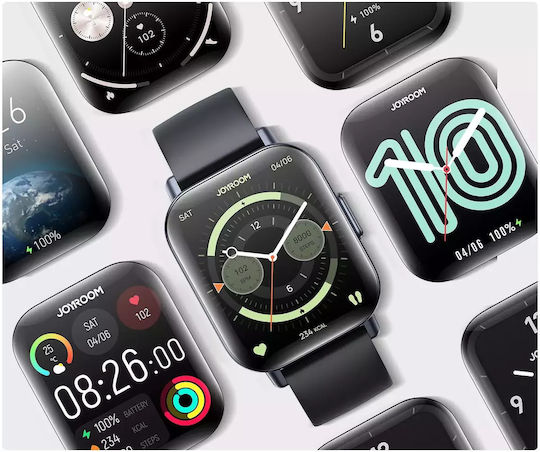 Joyroom JR-FT3S Smartwatch με Παλμογράφο (Graphite)