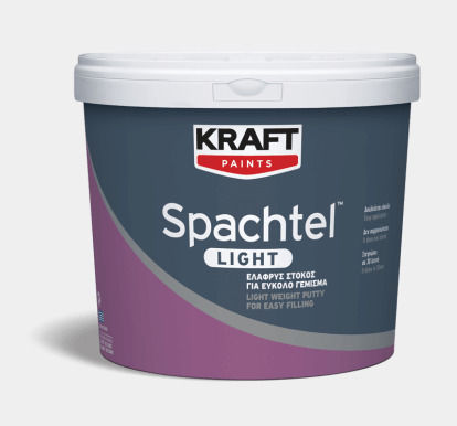Kraft Spachtel Αφρόστοκος Έτοιμος / Ακρυλικός Λευκός 600ml
