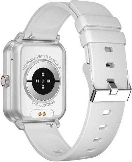 MyPhone Classic 2 Smartwatch (Argintiu)