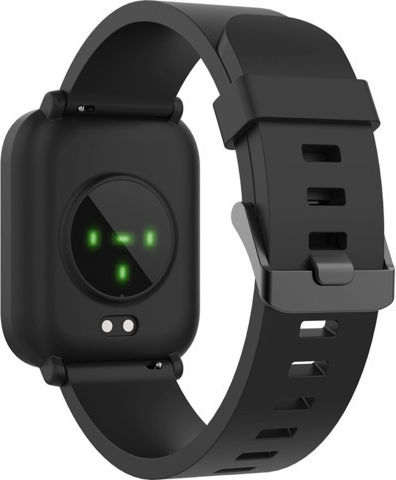 Canyon Easy Sw-54 41mm Αδιάβροχο Smartwatch με Παλμογράφο (Μαύρο)