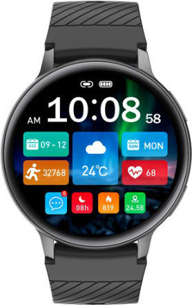 Tracer SMR2 Style 45mm Smartwatch With Heart Rate Monitor Black M/L