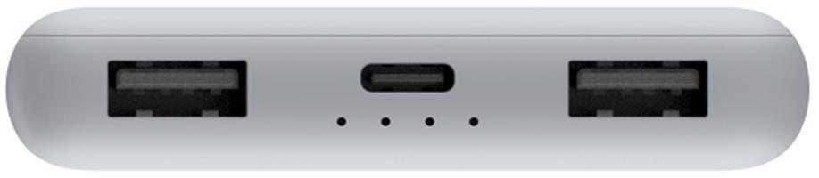 Xiaomi Lite Power Bank 10000mAh 22.5W με 2 Θύρες USB-A και Θύρα USB-C Λευκό (59619)