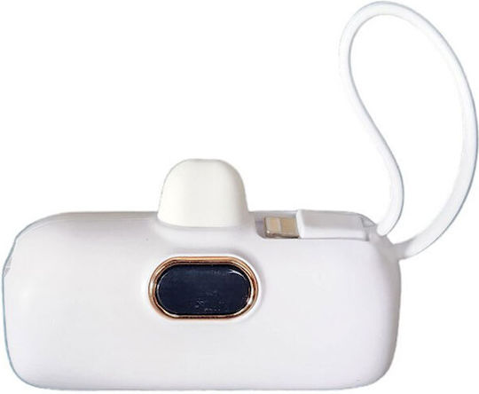 Treqa TR-974 Power Bank 5000mAh 22.5W με Θύρα USB-C Ροζ