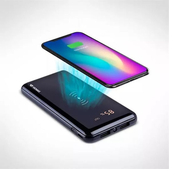 Yenkee YPB 0820 Power Bank 8000mAh με 4 Θύρες USB-A Μαύρο